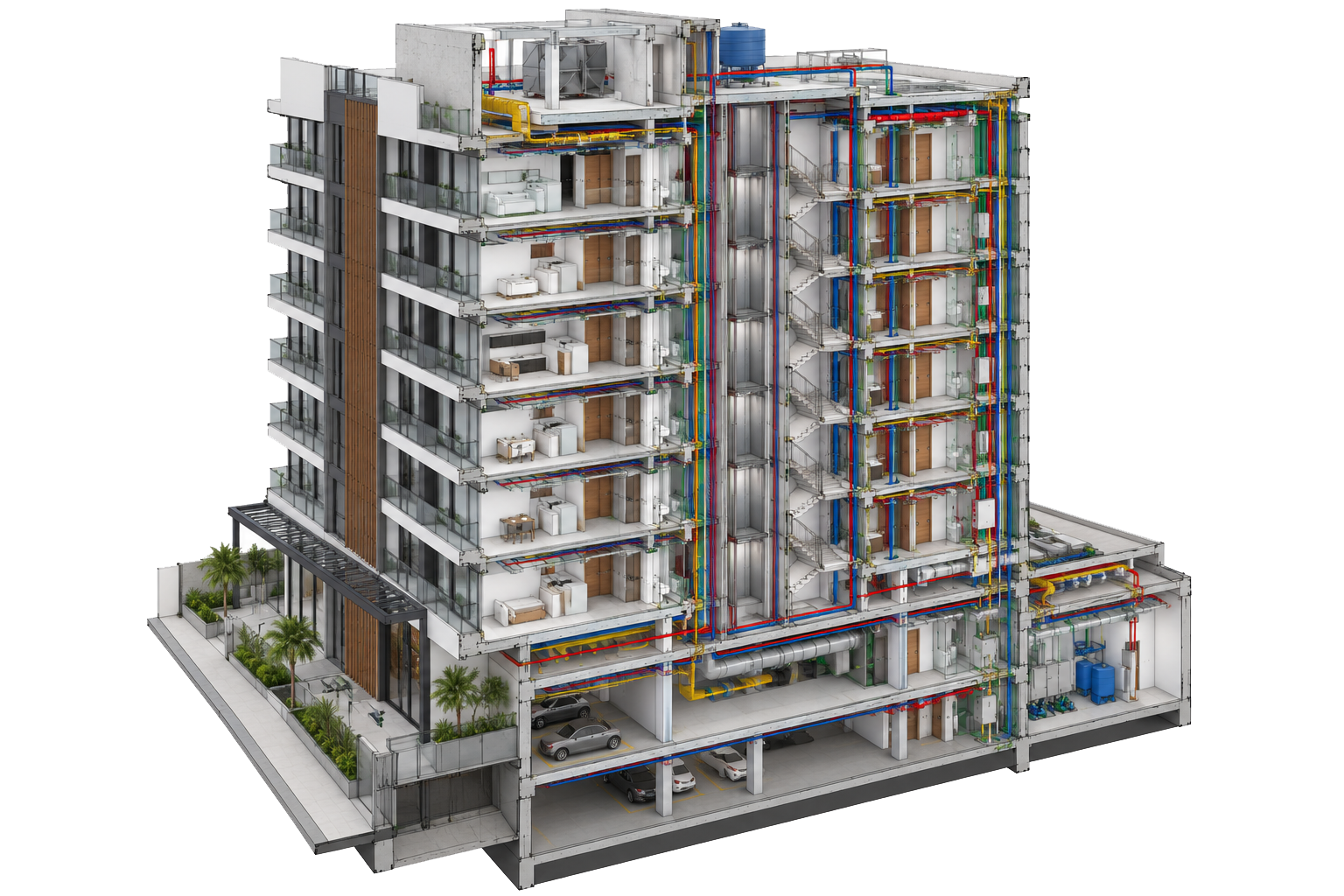 Protótipo de modelagem BIM para o curso Revit
